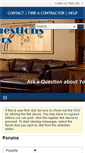 Mobile Screenshot of basementquestionsandanswers.com